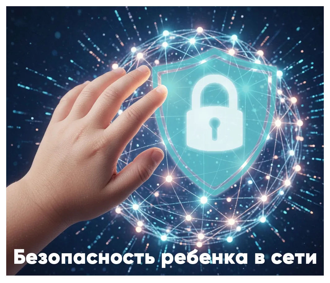 🔐 5 простых шагов для кибербезопасности ребёнка