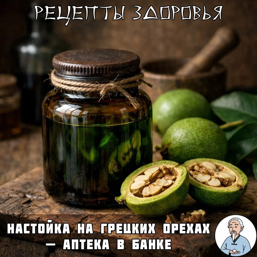 Что приготовить из зелёных орехов