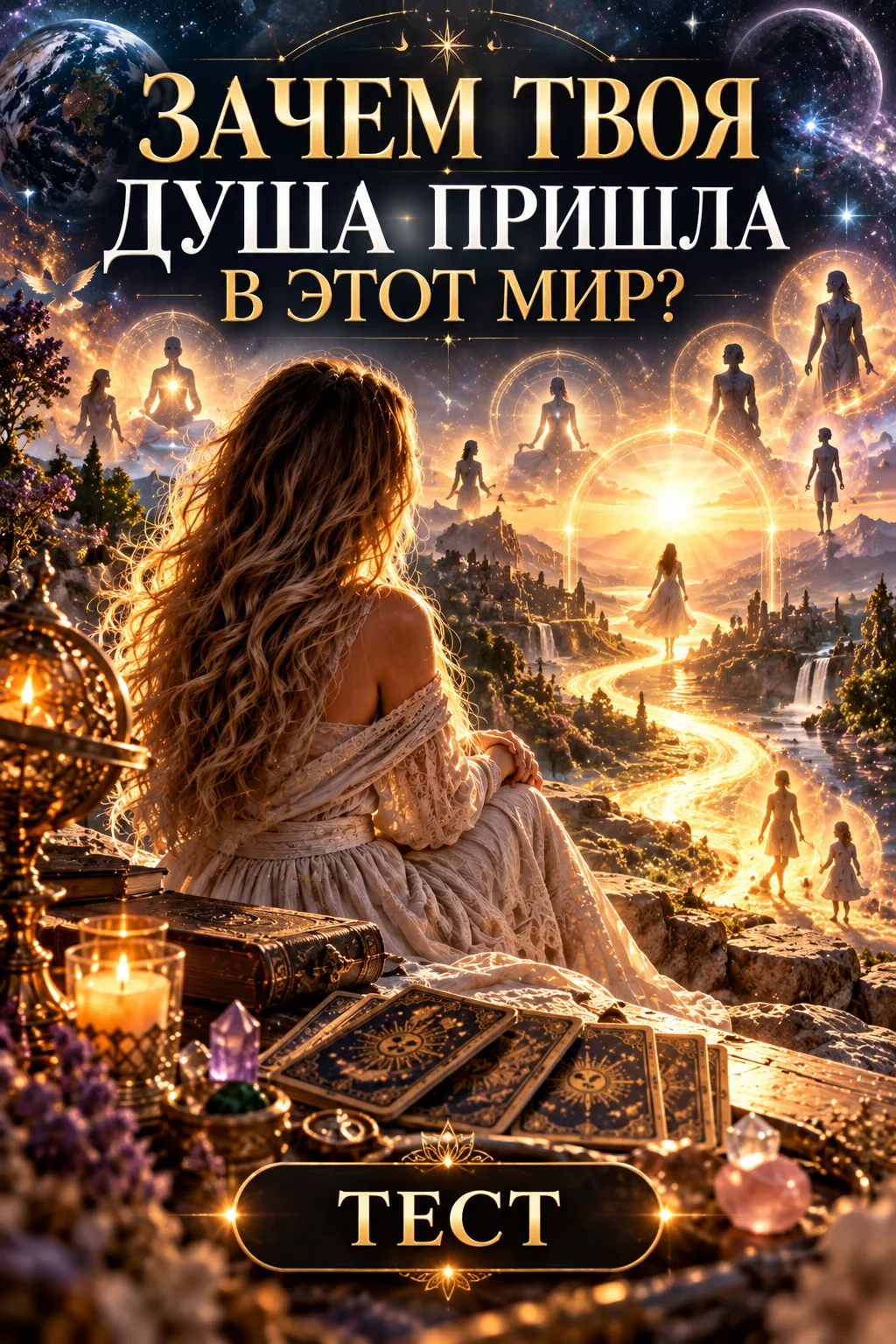 🔮 ТЕСТ🤗 Зачем твоя Душа пришла в этот мир? 🌌