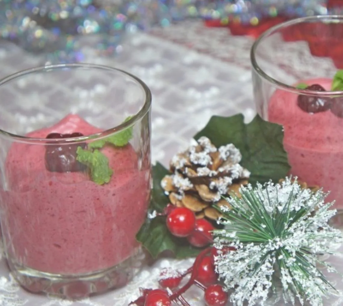 🍒 Вишневый мусс