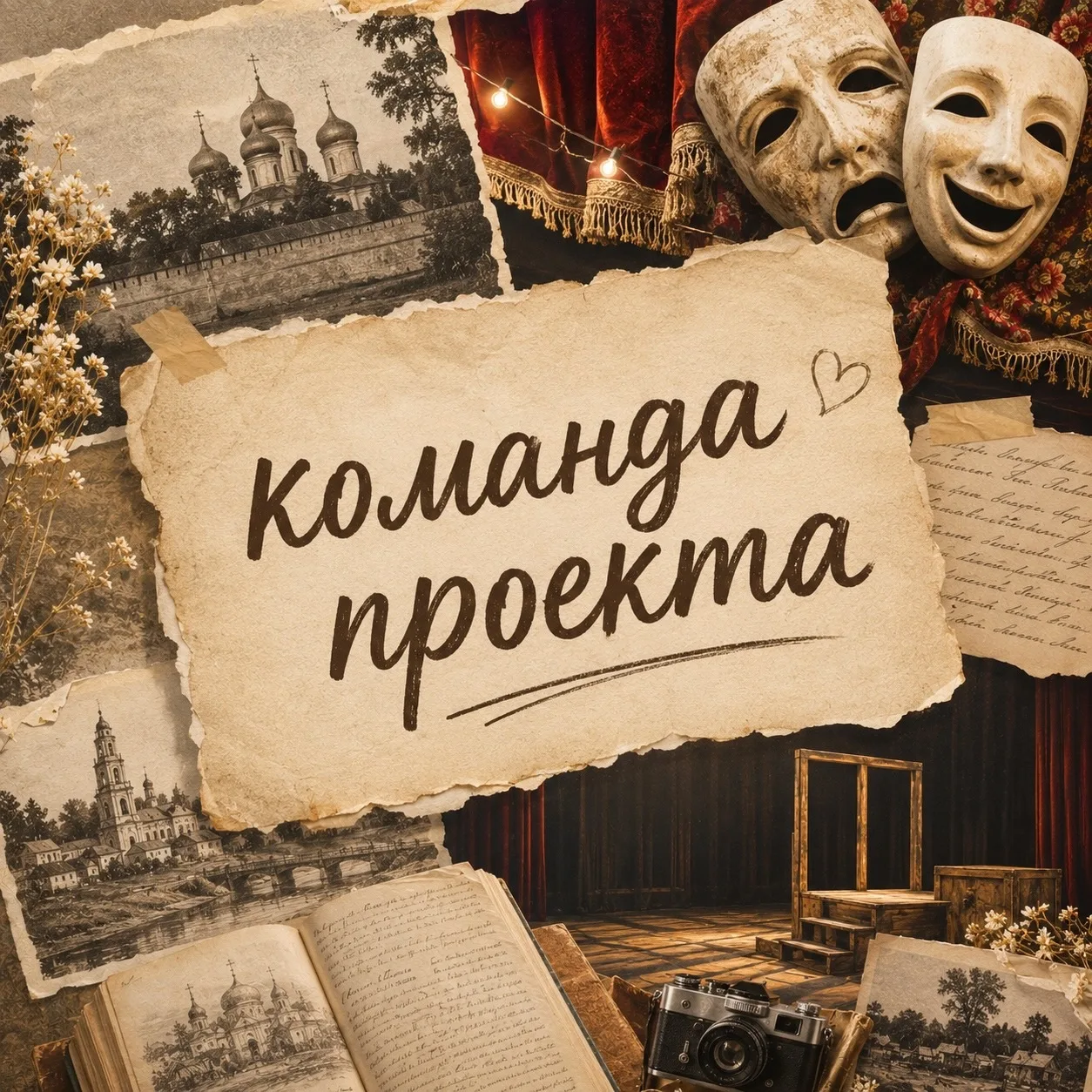 🎭 ЗНАКОМЬТЕСЬ: КОМАНДА НАШЕГО ПРОЕКТА