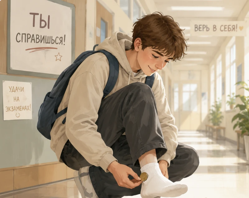 Что успеть до экзаменов, кроме монеты под пяткой?