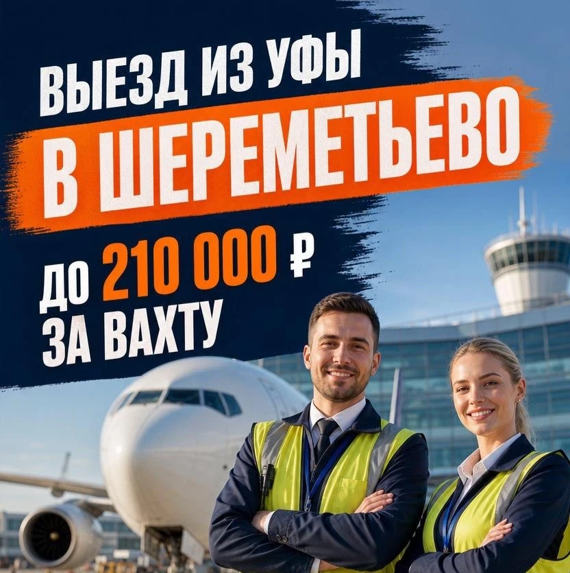 ✈️ ВЫЕЗД ИЗ УФЫ НА РАБОТУ ВАХТОЙ В АЭРОПОРТ ШЕРЕМЕТЬЕВО В МОСКВУ