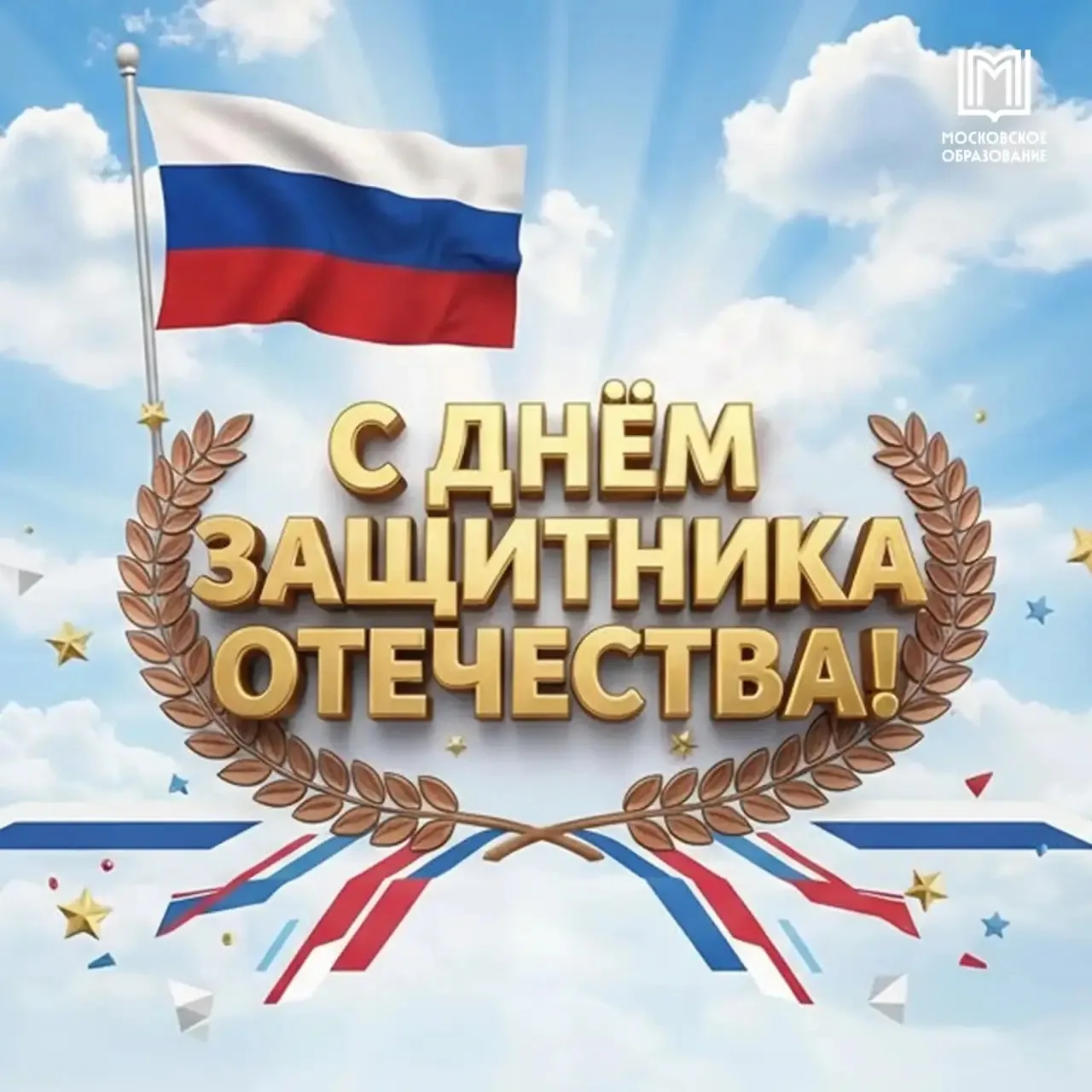 С Днём защитника Отечества!  🇷🇺 День защитника Отечества — важный праздник для нашей страны и нашего