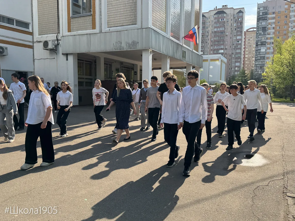 🆘 Учебная эвакуация  Сегодня в нашей школе прошла объектовая противопожарная тренировка по эвакуации