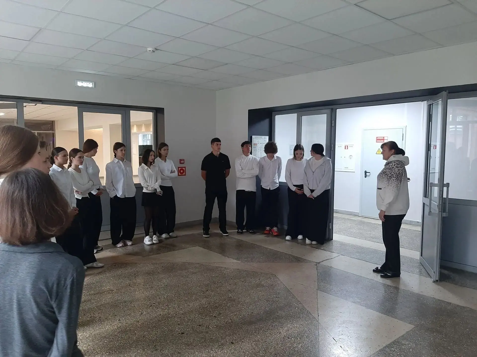 ️Продолжаем знакомить студентов первого курса с укрытием ГАПОУ Нижнекамского политехнич...