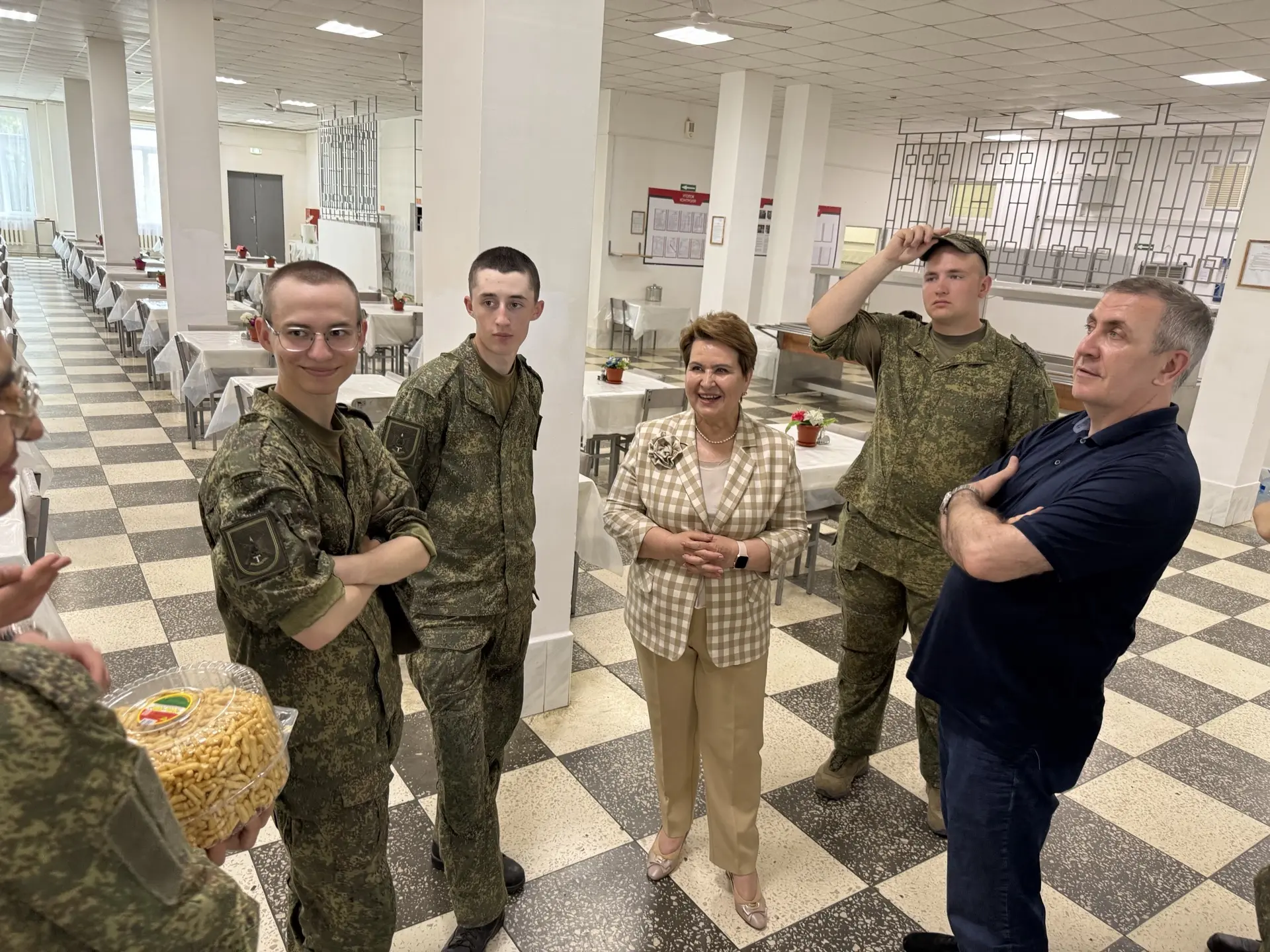 В этот праздничный день нахожусь с рабочим визитом в Республике Дагестан

Вместе с моим коллегой, Уп