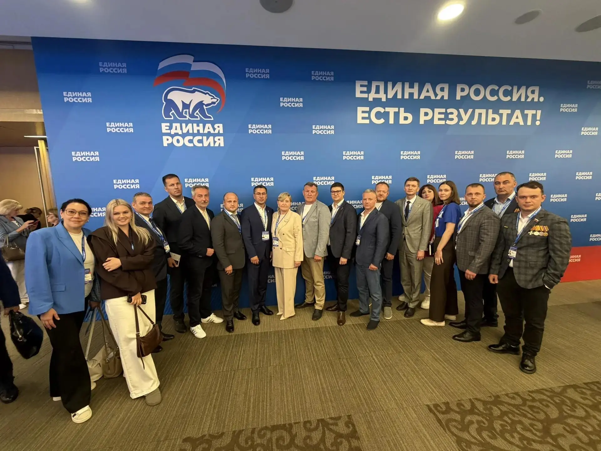 Сегодня в составе делегации Тамбовской области принял участие в итоговом форуме «Есть р...