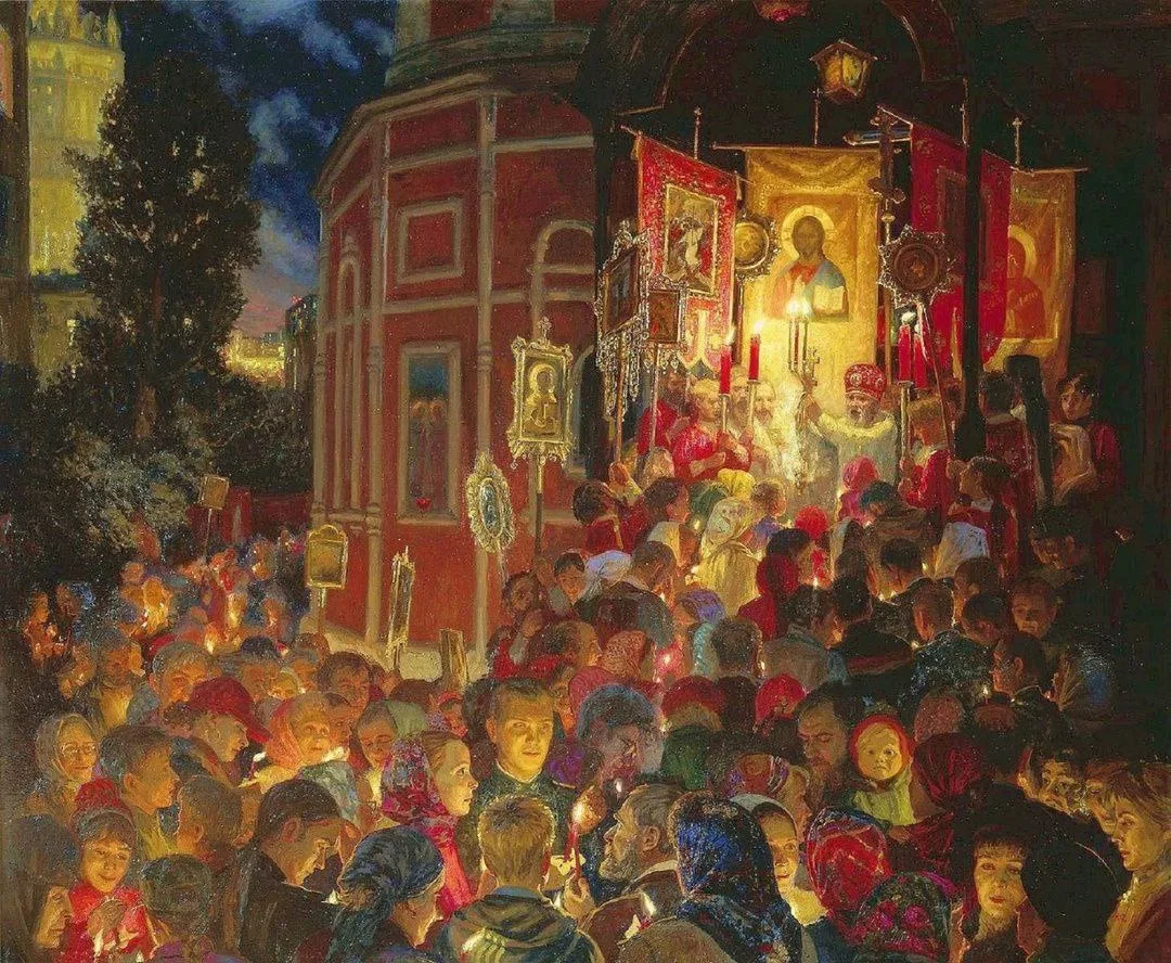 Когда мы говорим: «Христос воскресе!», и отвечаем:  «Воистину воскресе!», вы имейте ввиду, что голос