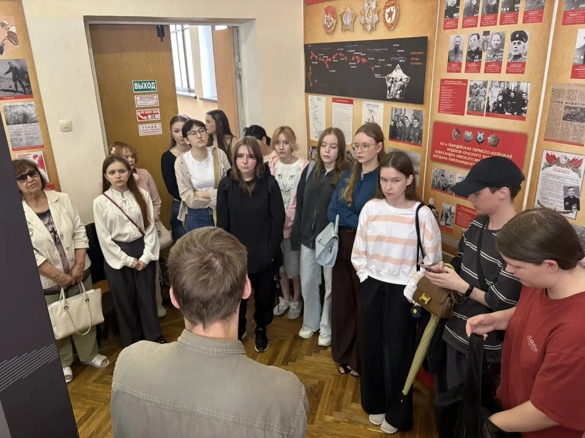 Сегодня, в день 85-летней годовщины начала Великой Отечественной войны, студенты-музеологи Пермского