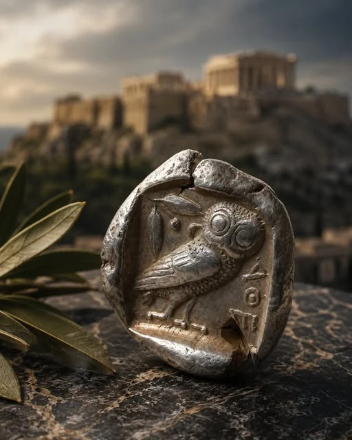 🦉 Сова Афины — символ, переживший тысячелетия