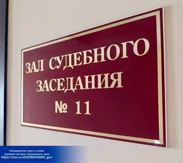 🚨Находкинский городской суд вынес приговор местному жителю за нападение на сотрудника ...