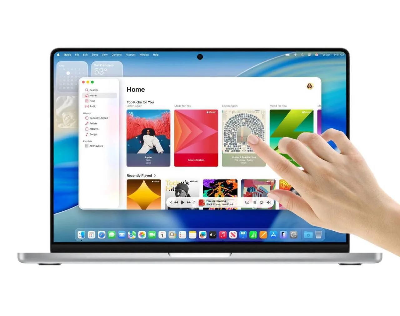 По данным инсайдеров, Apple готовит MacBook Ultra с дисплеем Tandem OLED и сенсорным эк...