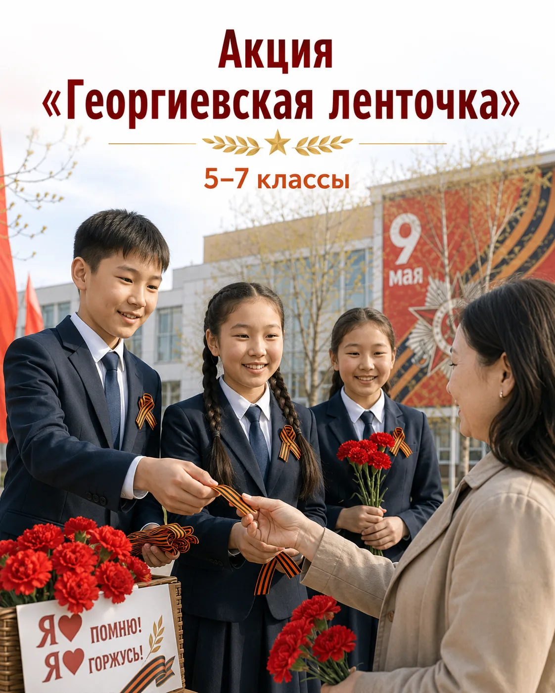 Акция «Георгиевская ленточка»