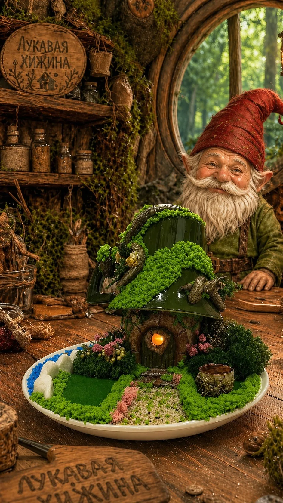 🌲 А вот и та самая капризная избушка!