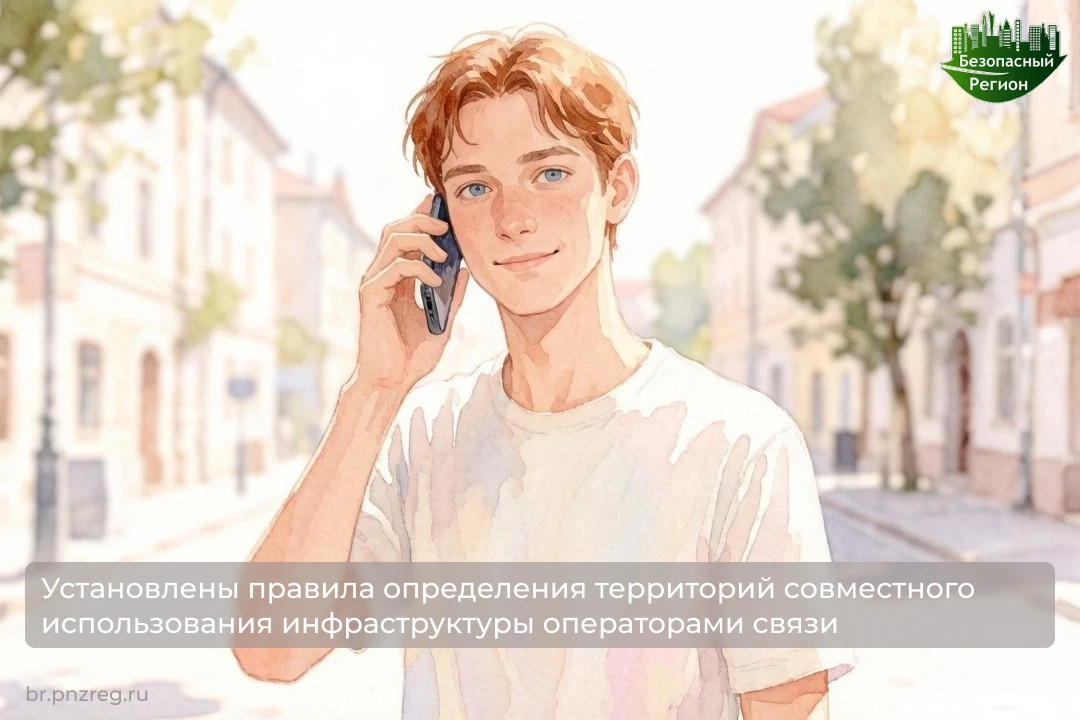 Установлены правила определения территорий совместного использования инфраструктуры операторами связ