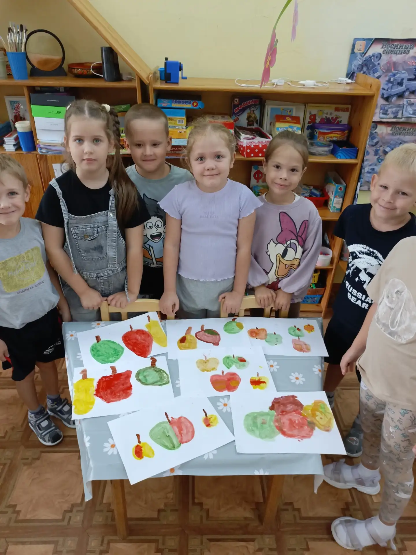 Яблочный спас 🍎 в 10 группе.