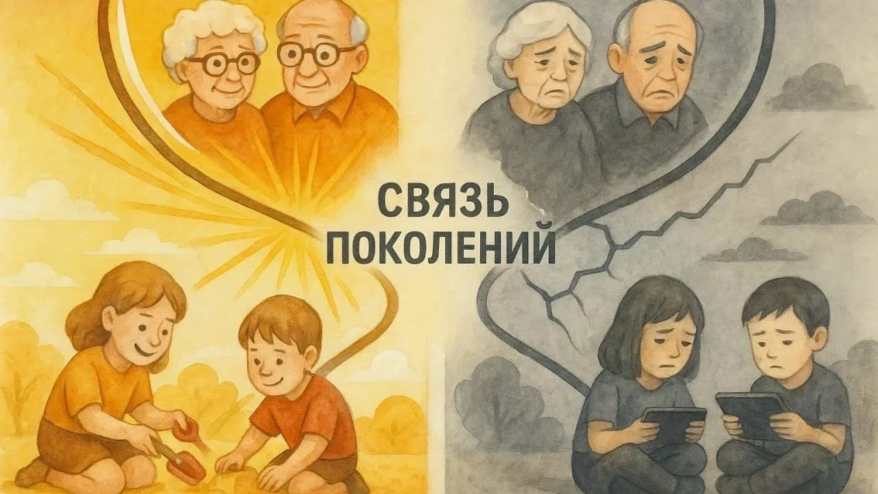 Связь поколений 👵👴👧👦