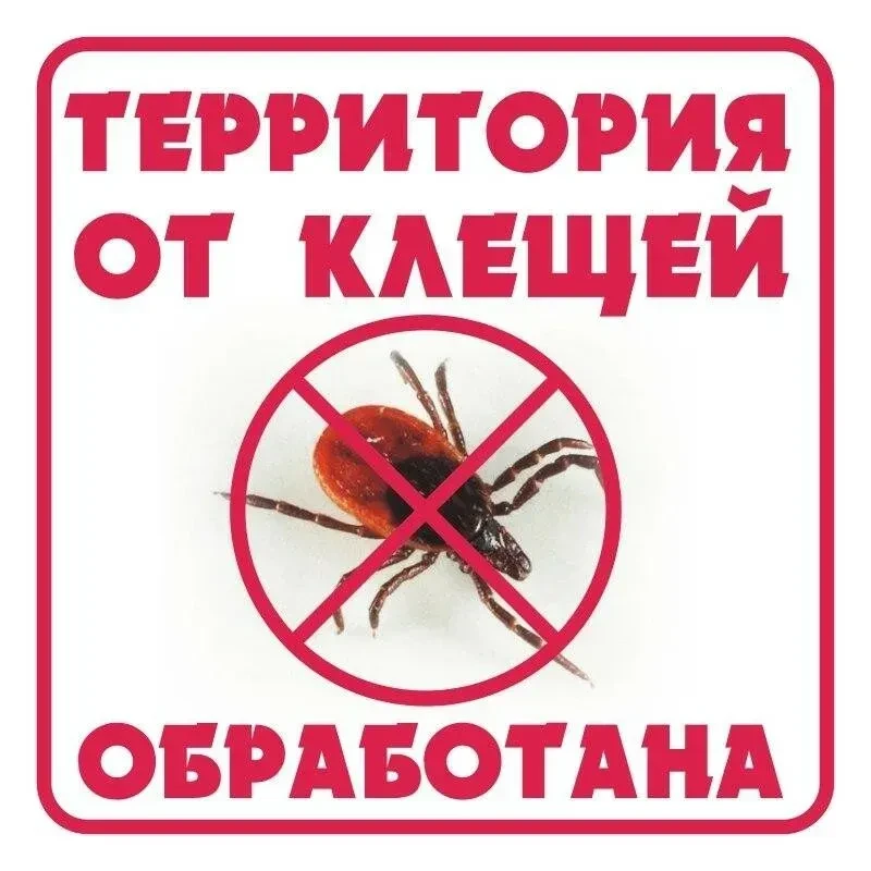 Сообщаем, что на территории города проведена повторная акарицидная (противоклещевая) об...