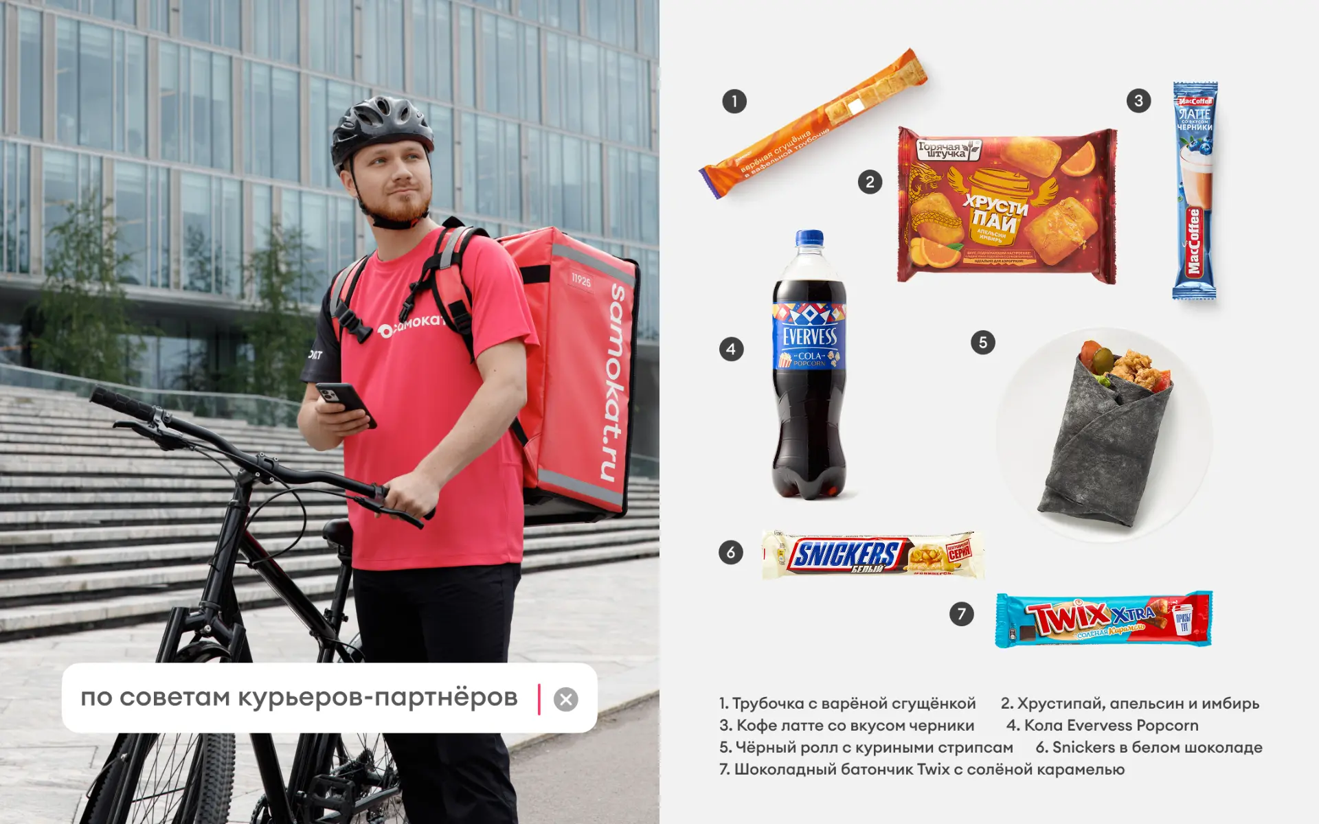 Запустили конкурс в нашем Телеграм-канале!

Его доставили наши курьеры-партнёры, которых мы спросили