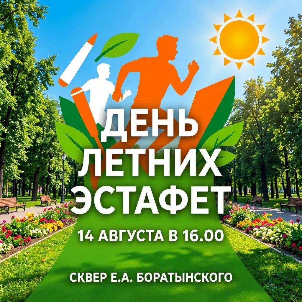 День летних эстафет: когда спорт встречается с книгой