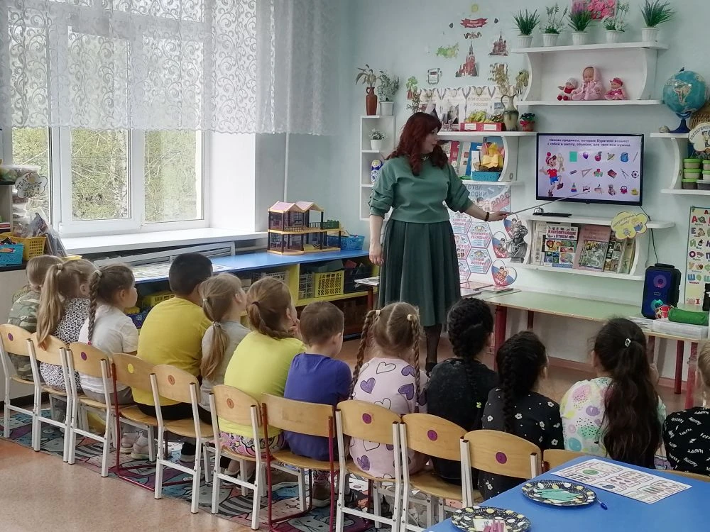 В подготовительной к школе группе прошло итоговое занятие в виде квест-игры "В поисках ...