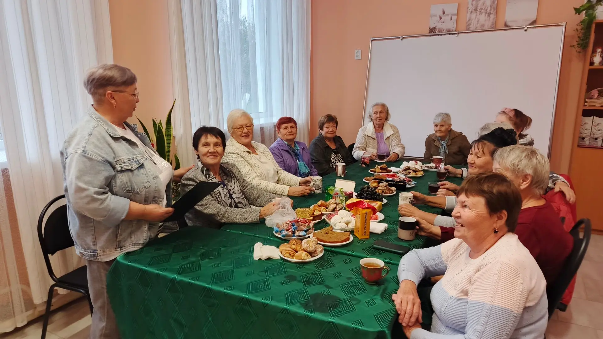 🍁Сегодня в нашем доме культуры для участников клубного объединения «Золотое поколение»...