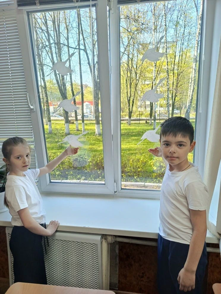 Журавли Великой Победы: память, что живёт в каждом сердце  Ученики с 1 по 11 класс приняли участие в