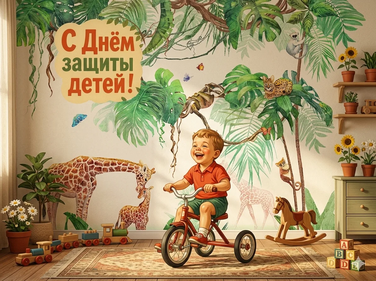 ✨️Поздравляем с Днём защиты детей!🥳 Пусть детские улыбки, радость и вдохновение наполн...