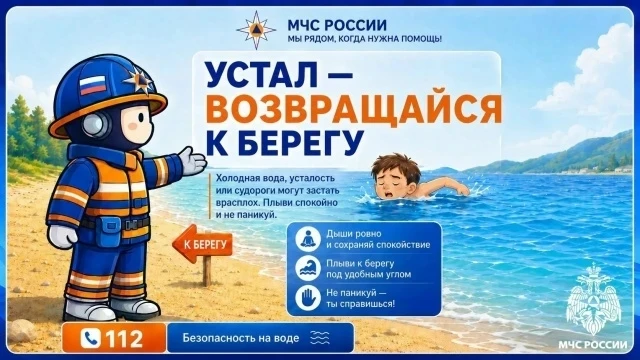 ￼ Безопасное купание начинается