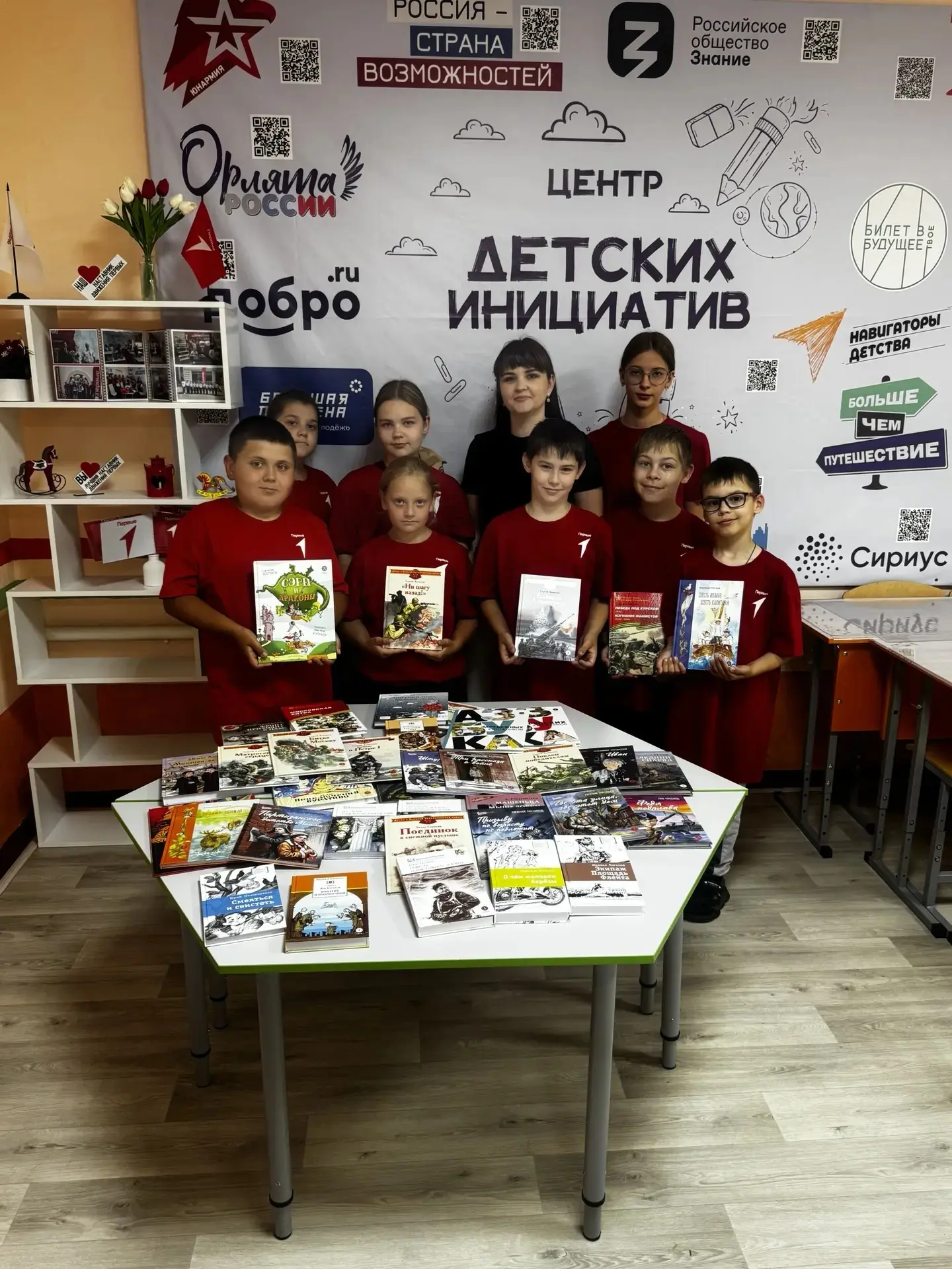 Читайте вместе с Первыми! 

По итогам Вызова Партнёров Конкурса первичных отделений Движения Первых 