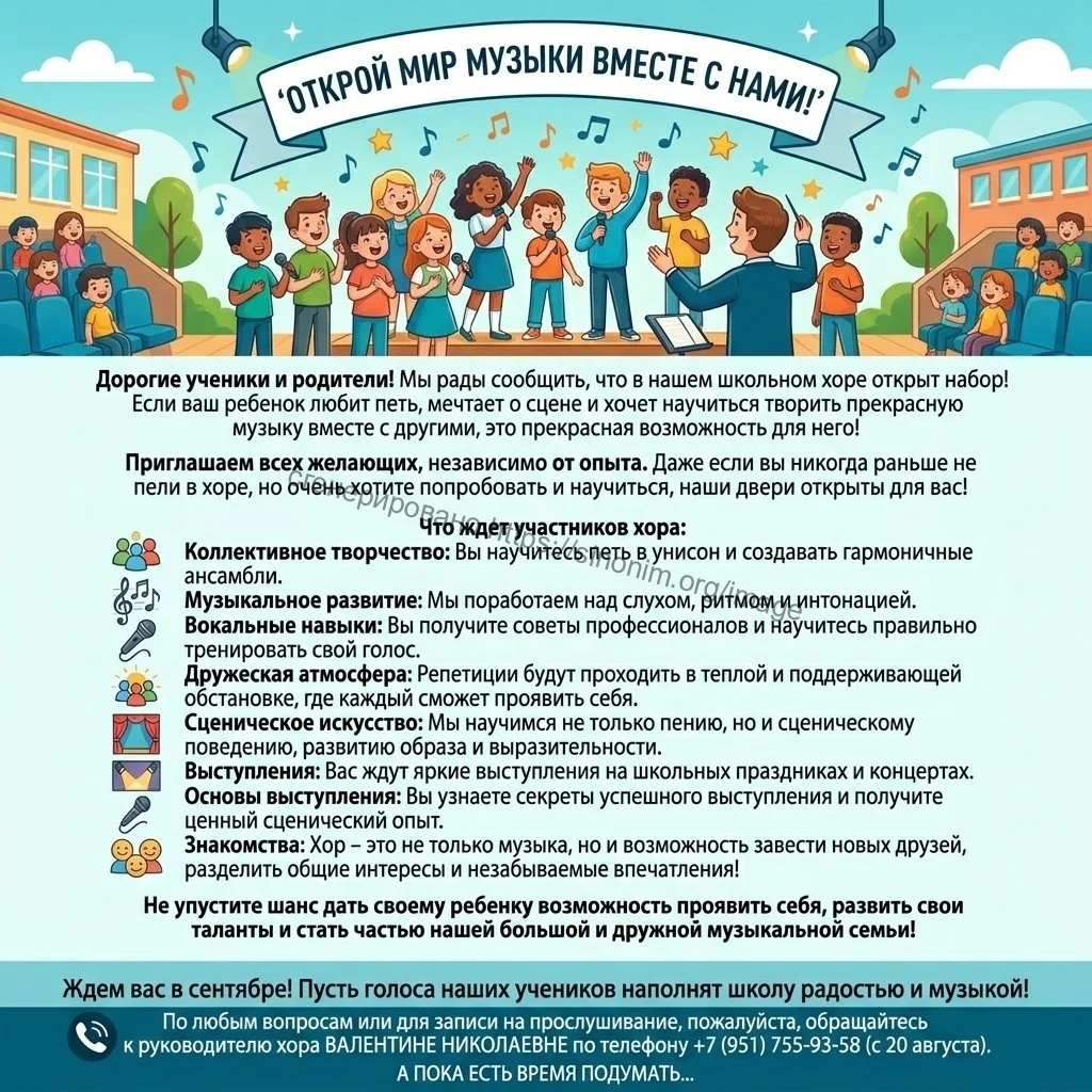 Откройте для себя мир музыки вместе с нами!