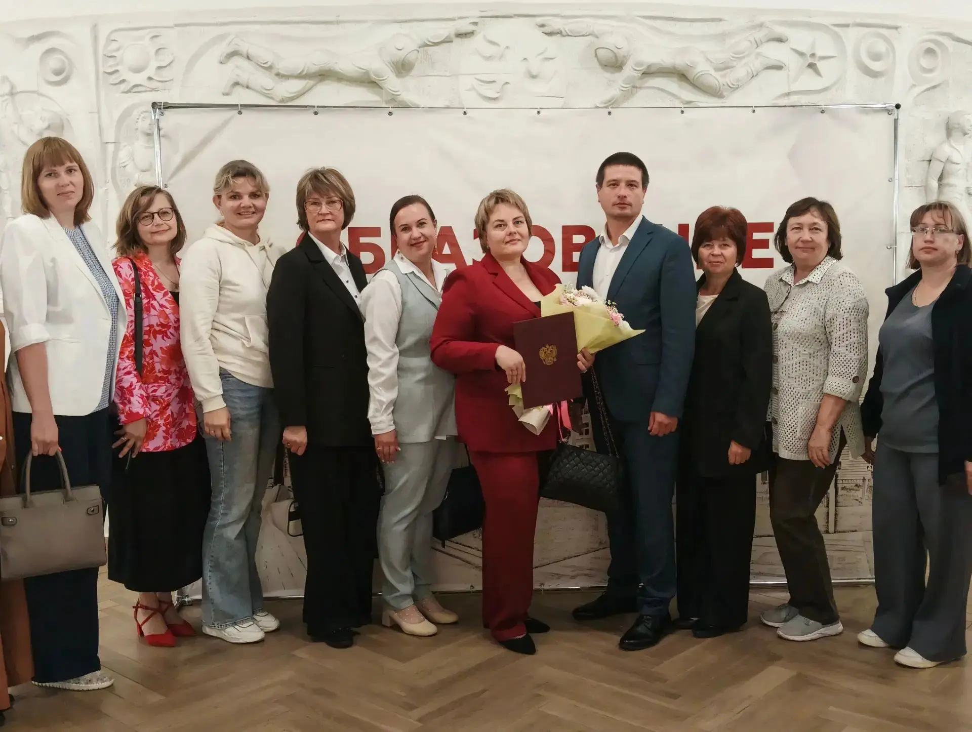 Коллектив МБОУ "Жилёвская СОШ" 26 августа принял участие в Форуме педагогов городского ...