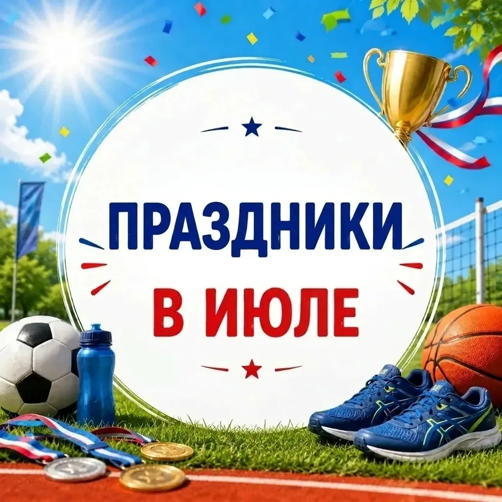 📆 Праздники в июле