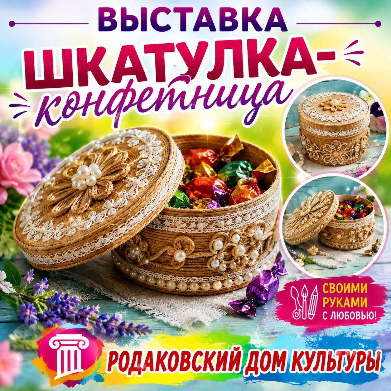 С 10 по 14 августа в фойе Родаковского дома культуры прошла выставка под названием «Шка...