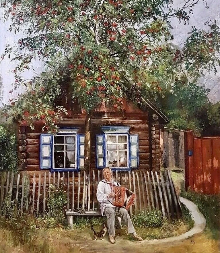 Снова замерло всё до рассвета - 
Дверь не скрипнет, не вспыхнет огонь. 
Только слышно - на улице где