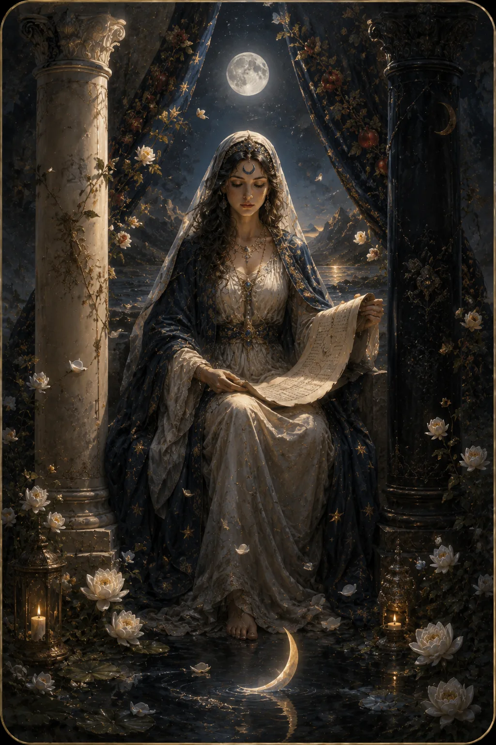 🌙 Карта дня — Жрица — 6 октября 2026 🌙Сегодня нас ожидает спокойный, гармоничный день...