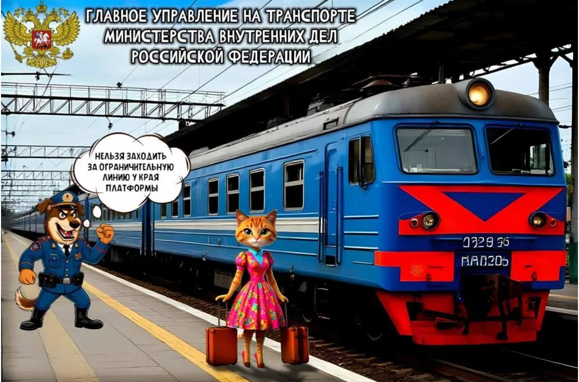 🚂 Безопасность на железной дороге — залог вашей жизни! 🚂
Главное управление на транспорте Министер