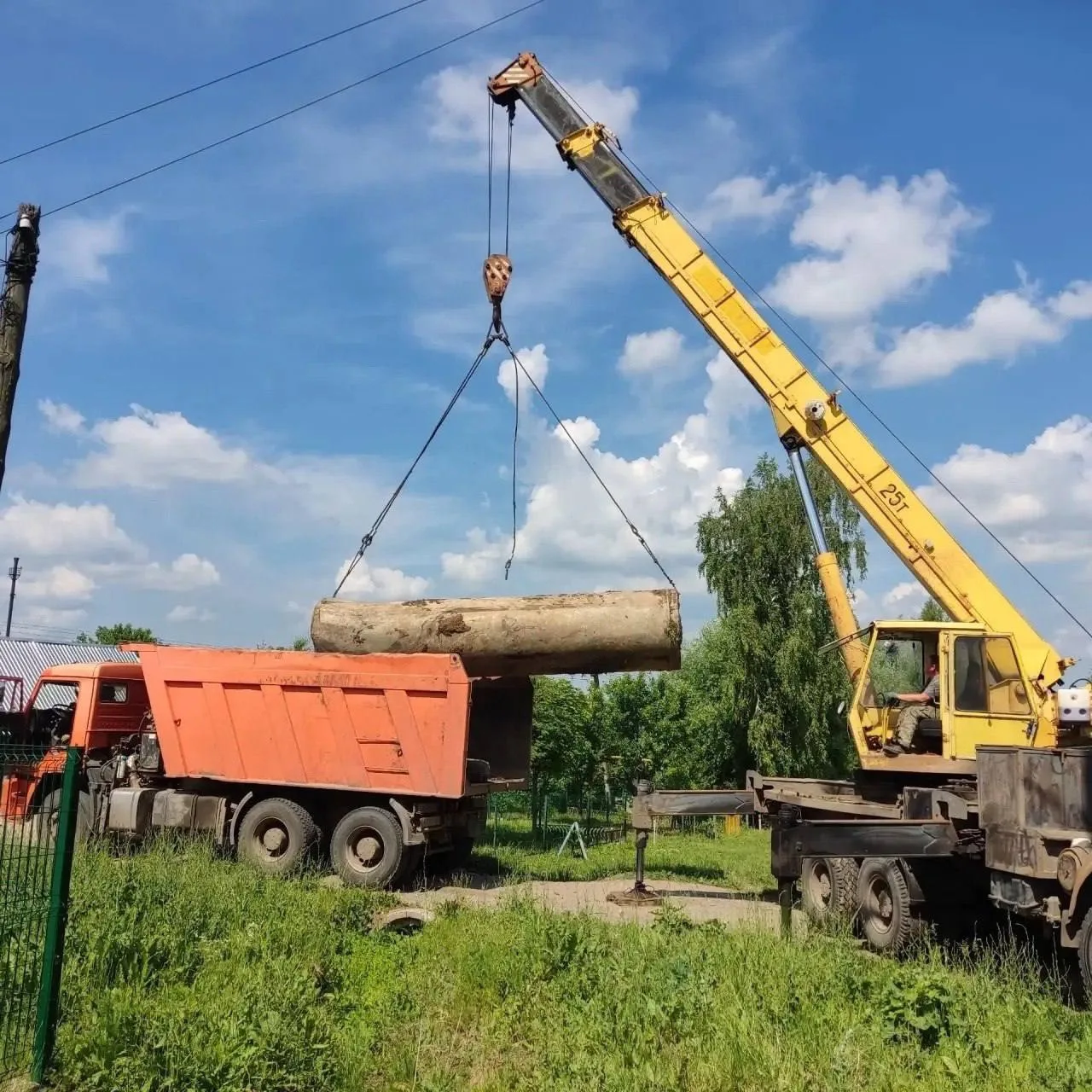 В Больших Бикшихах готовятся к укладке асфальта - заменена водопропускная труба