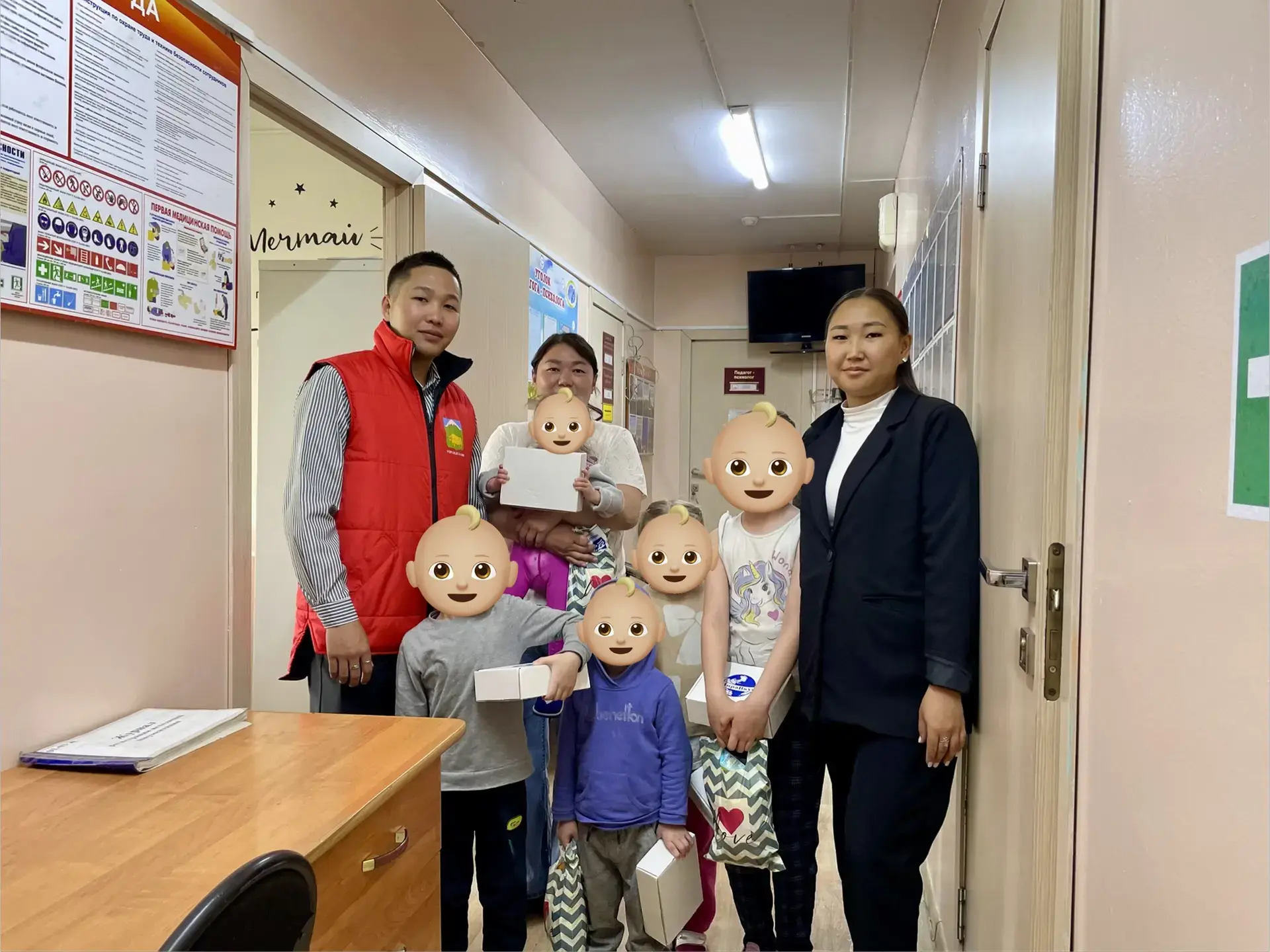 📍Администрация Монгун‑Тайгинского кожууна в Международный день защиты детей посетила Г...