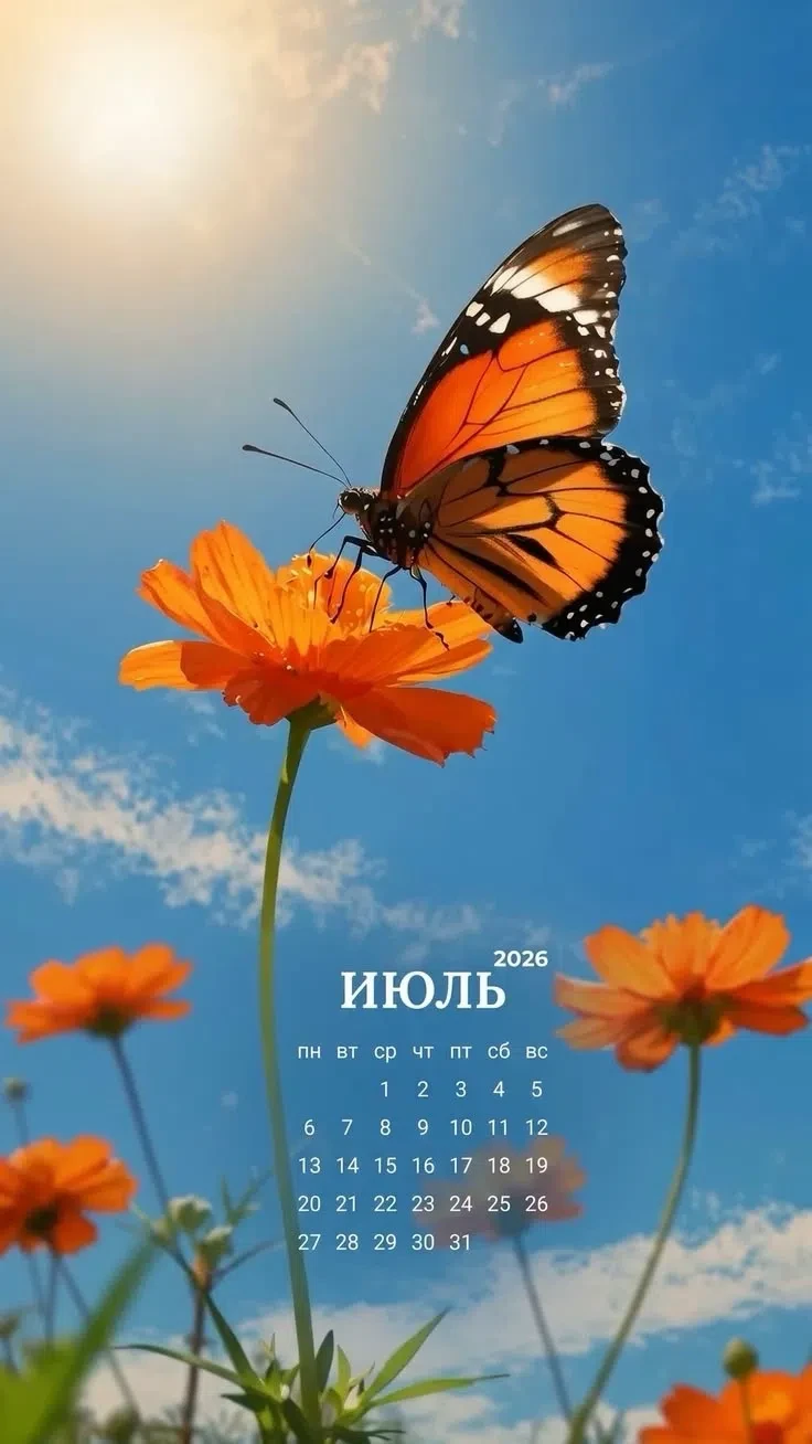Ловите фоны на телефон, летние, июльские.