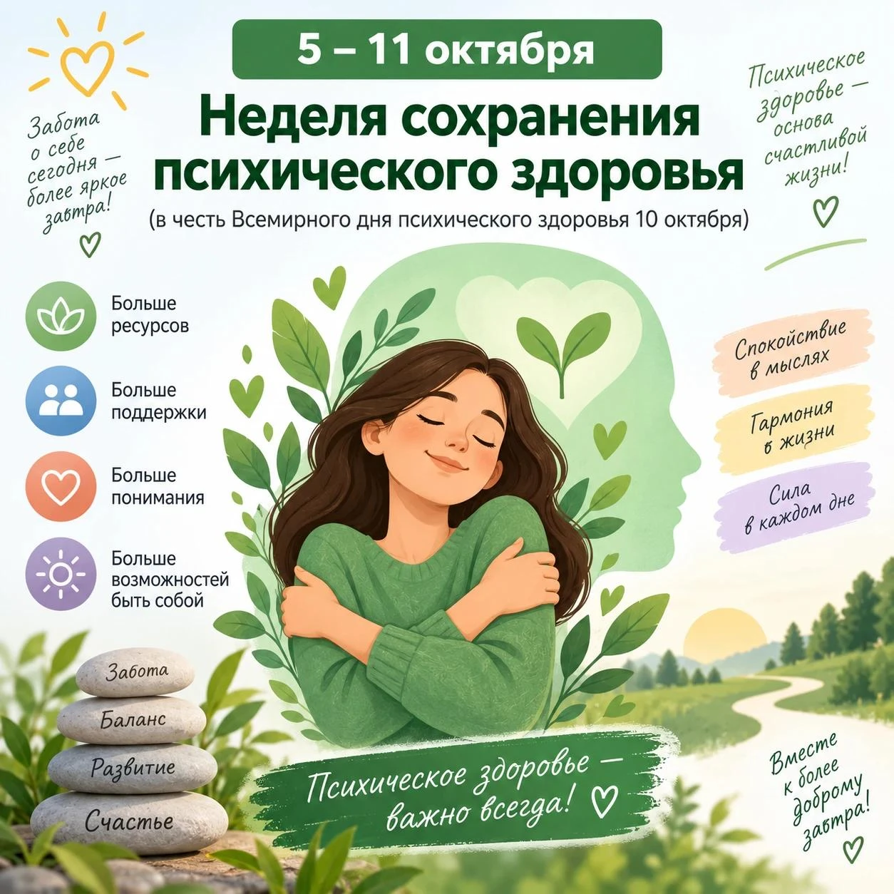 ❗Неделя сохранения психического здоровья