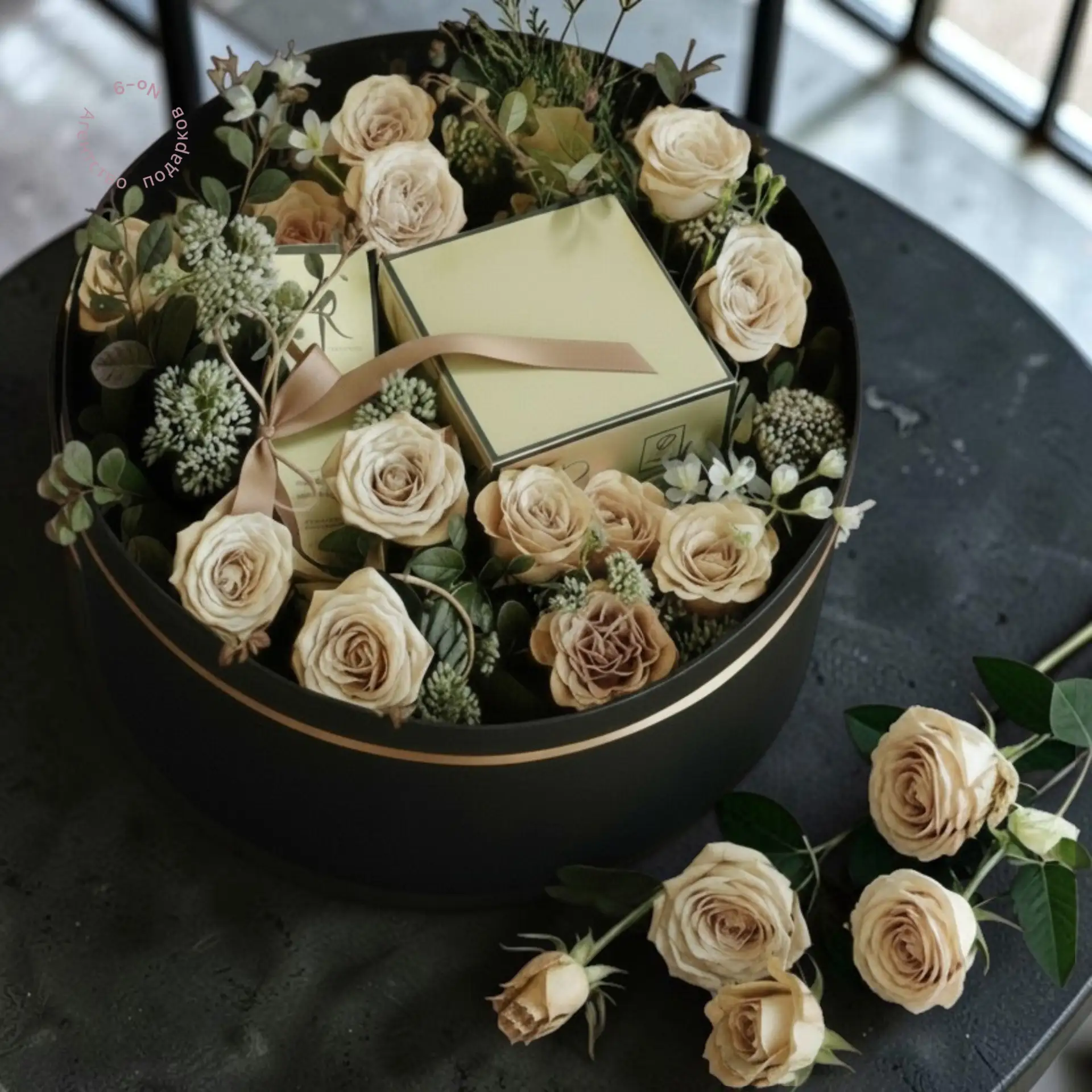 🖤 Композиция «Тихая роскошь»💜

Есть подарки, которые не кричат о своей ценности.

Они говорят о не