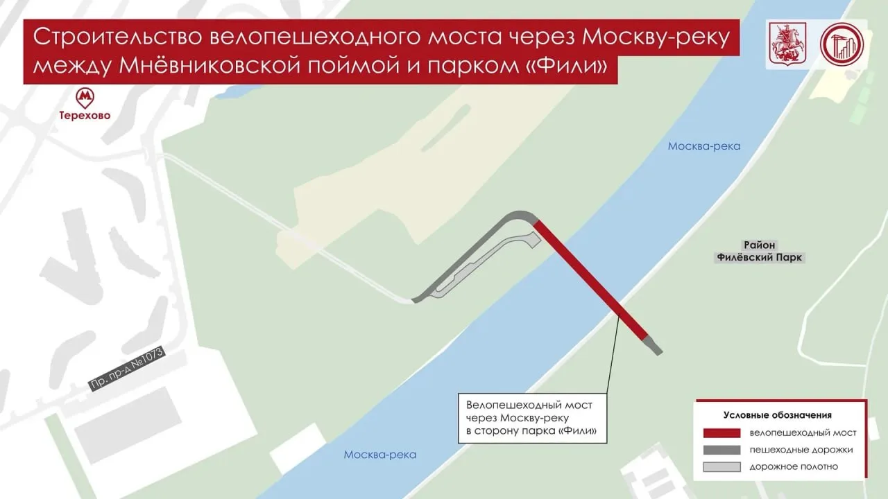 Филевскую и Мневниковскую поймы продолжают развивать. Там сейчас строят новые спортивны...