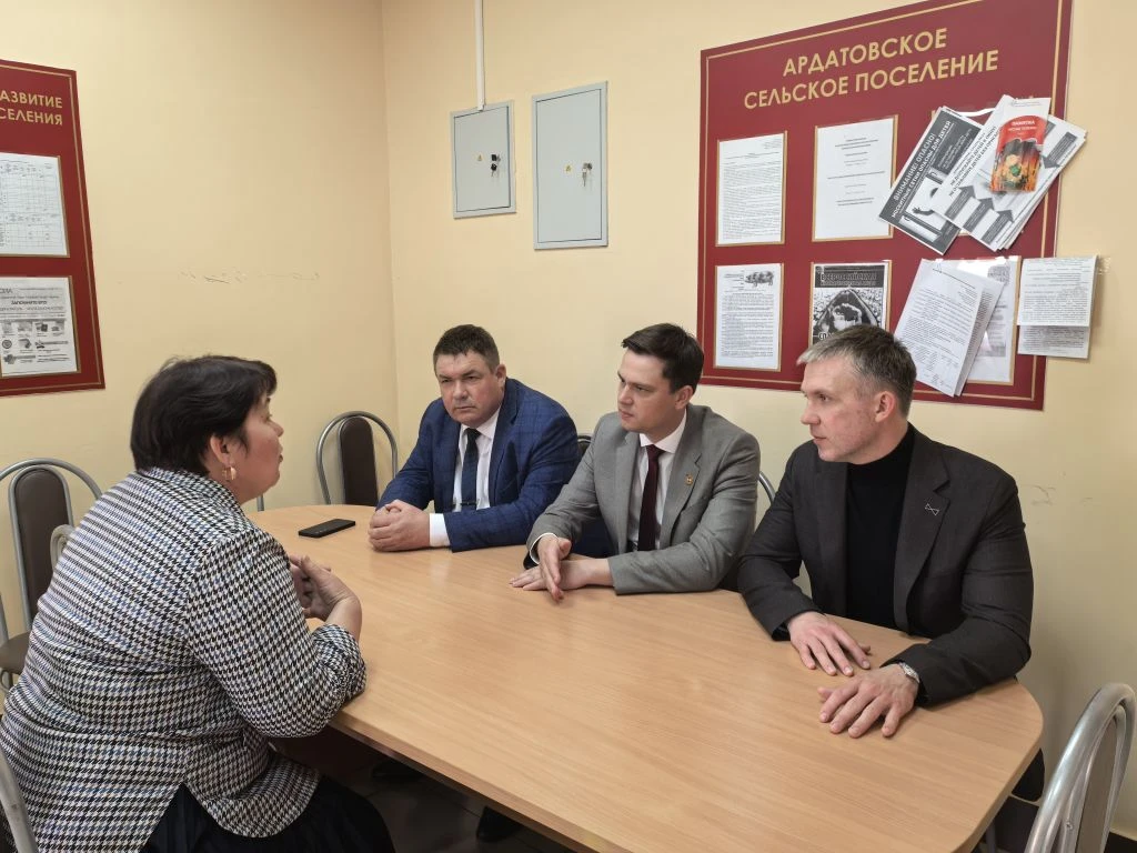Министр земельных и имущественных  отношений  Республики Мордовия побывал в рабочей ком...