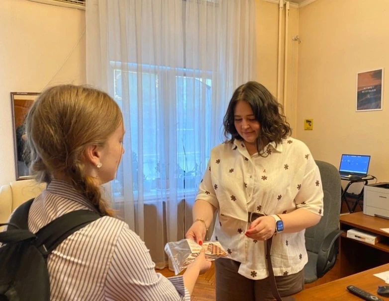 🌟Волонтеры нашей школы с честью приняли участие во Всероссийской акции «Георгиевская ленточка», приу