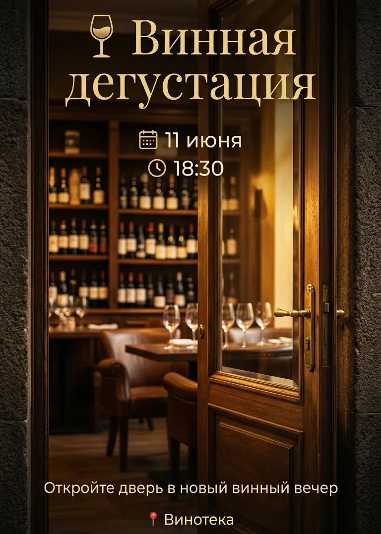 Вечер новых винных открытий ✨