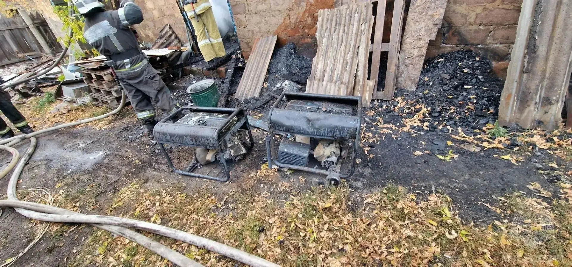 Оставленный без присмотра генератор едва не сжёг имущество в Первомайском округе