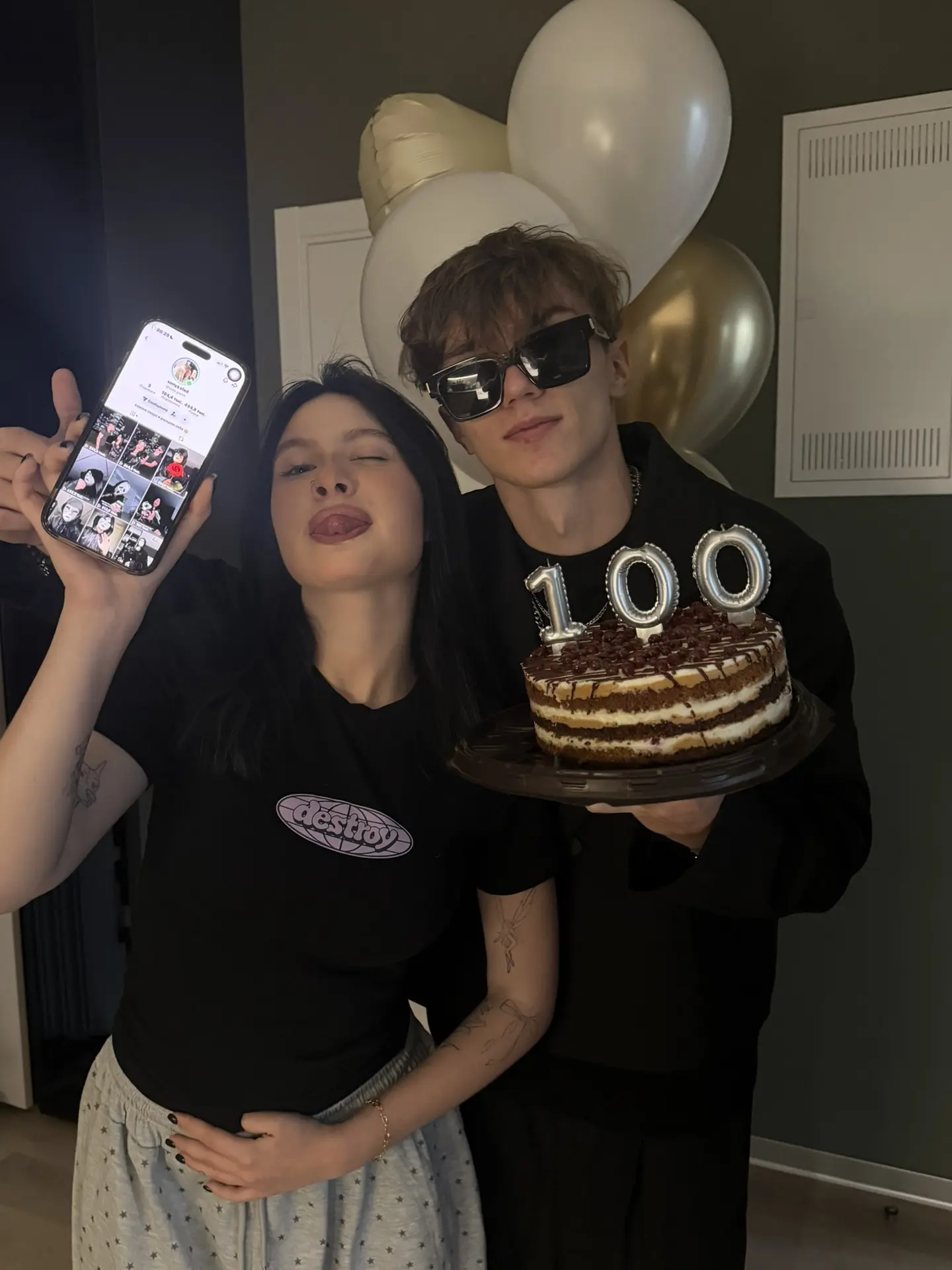 Спасибо за 100к подписчиков на нашем совместном аккаунте!!! ❤️