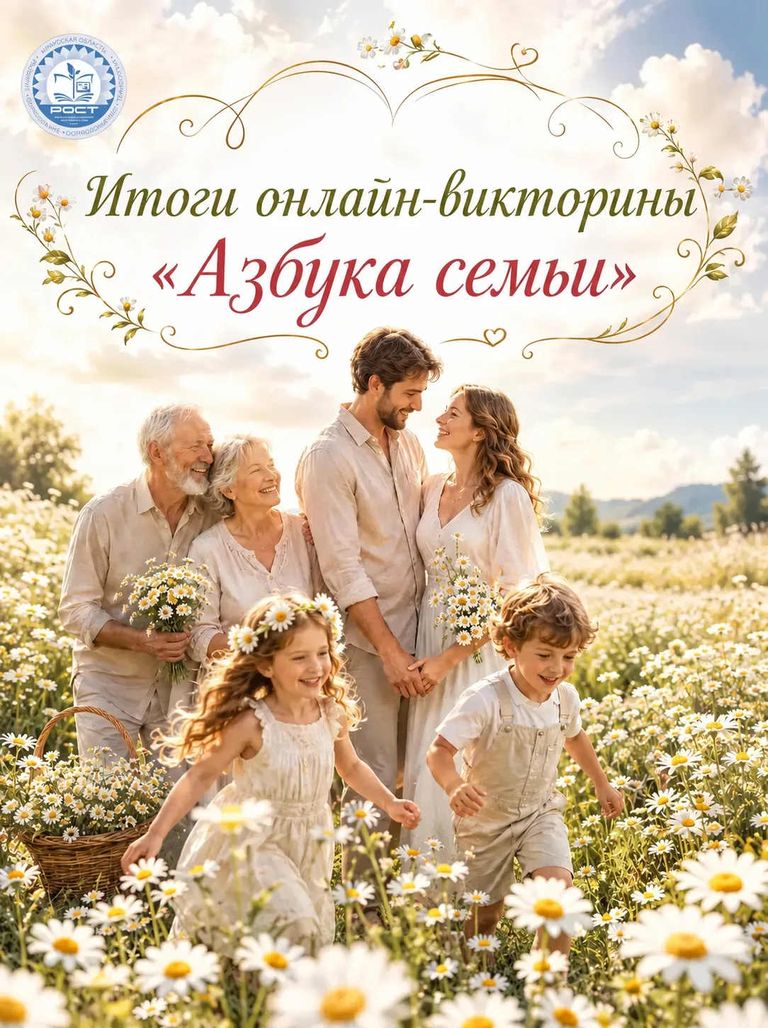 ☀️ Завершилась онлайн‑викторина «Азбука семьи», организованная Центром «РОСТ» в рамках ...